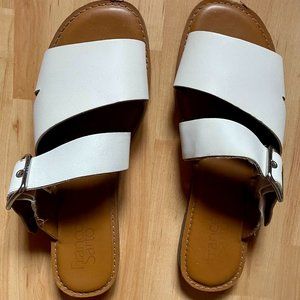 Franco Sarto White Sandals